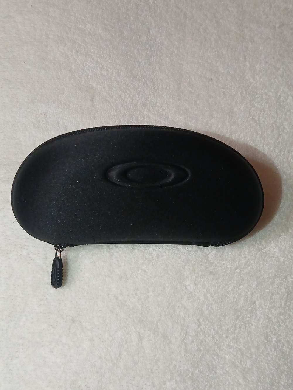 Oakley Sunglass Case Soft Vault Eyeglass Zipper Case Zippered Black